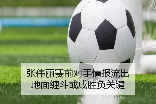 张伟丽赛前对手情报流出 地面缠斗或成胜负关键